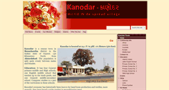 Desktop Screenshot of kanodar.com